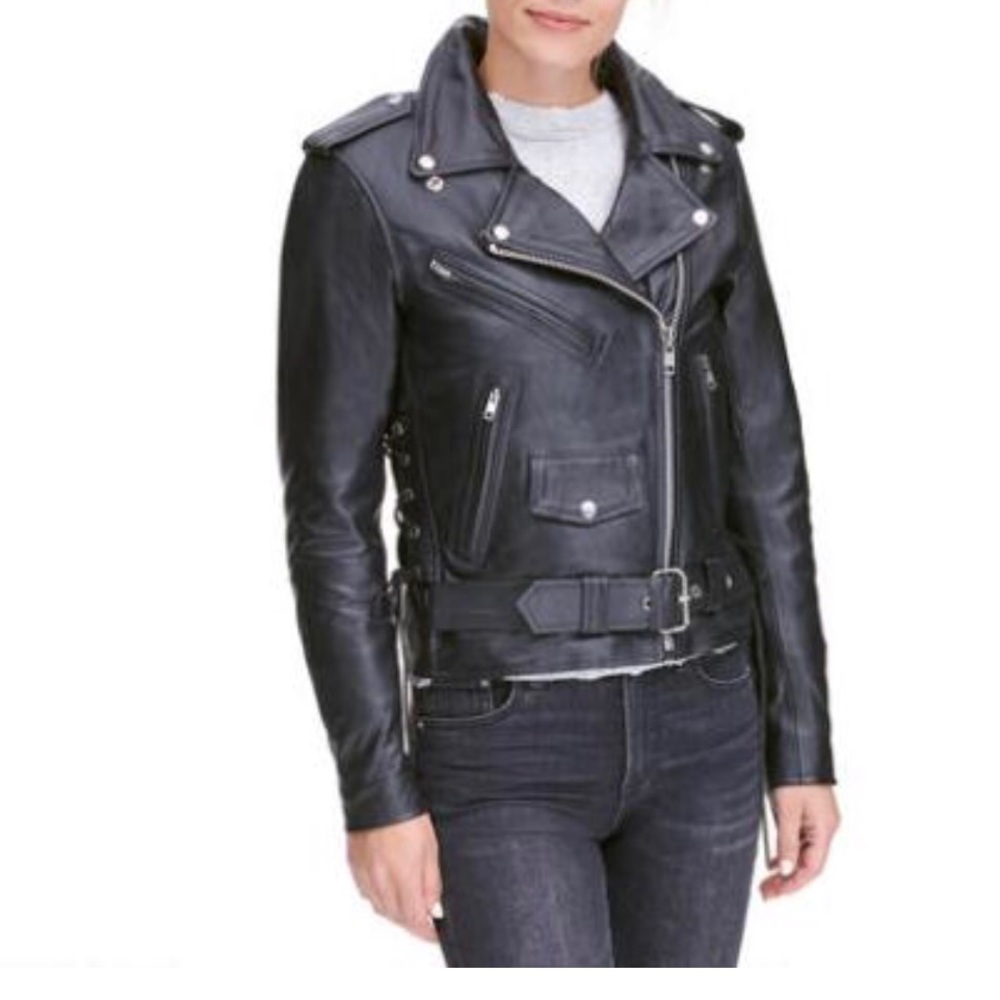 Leather Jacket! Brand new.